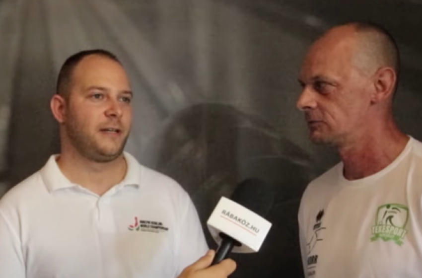 Brancsek János és ifj. Brancsek János a csornai tekecsarnokról - videó